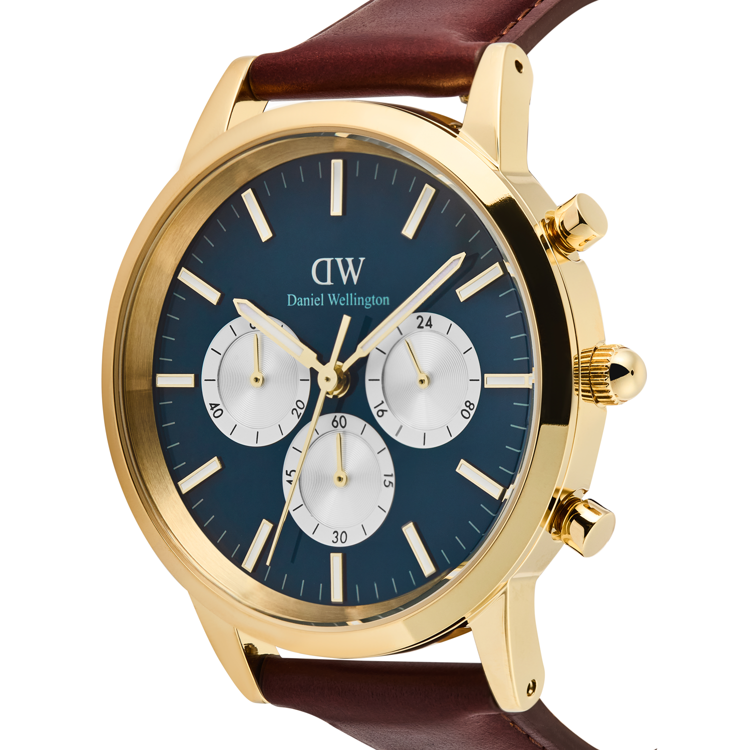 Daniel Wellington Iconic Chronograph Blue Arctic Men's Watch DW00100875