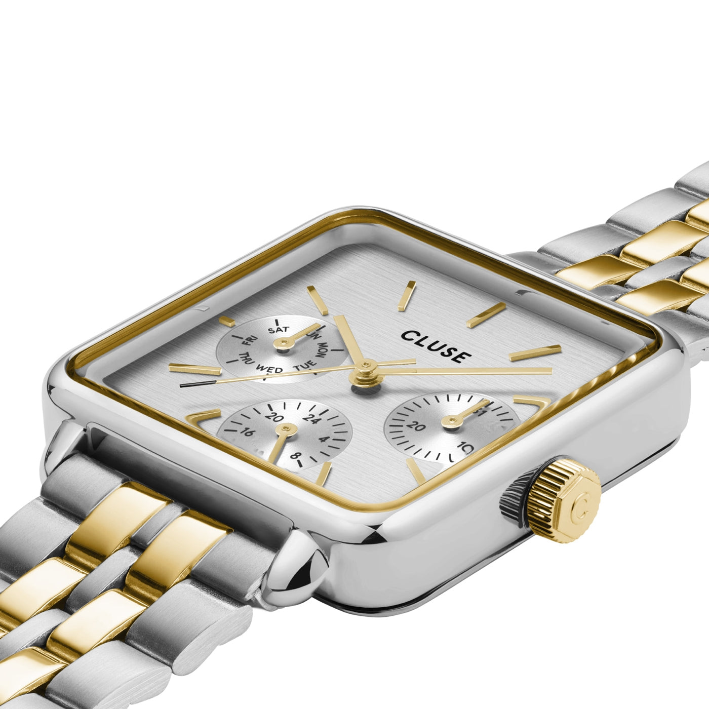 CLUSE La Tétragone Silver Watch CW13803