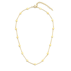 Violet Hamden 925 Sterling Silver Gold-coloured Choker VH15001