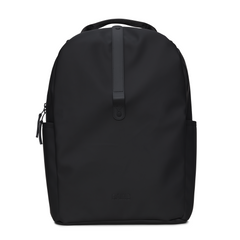 Rains Black Clip Front Backpack R14890-01
