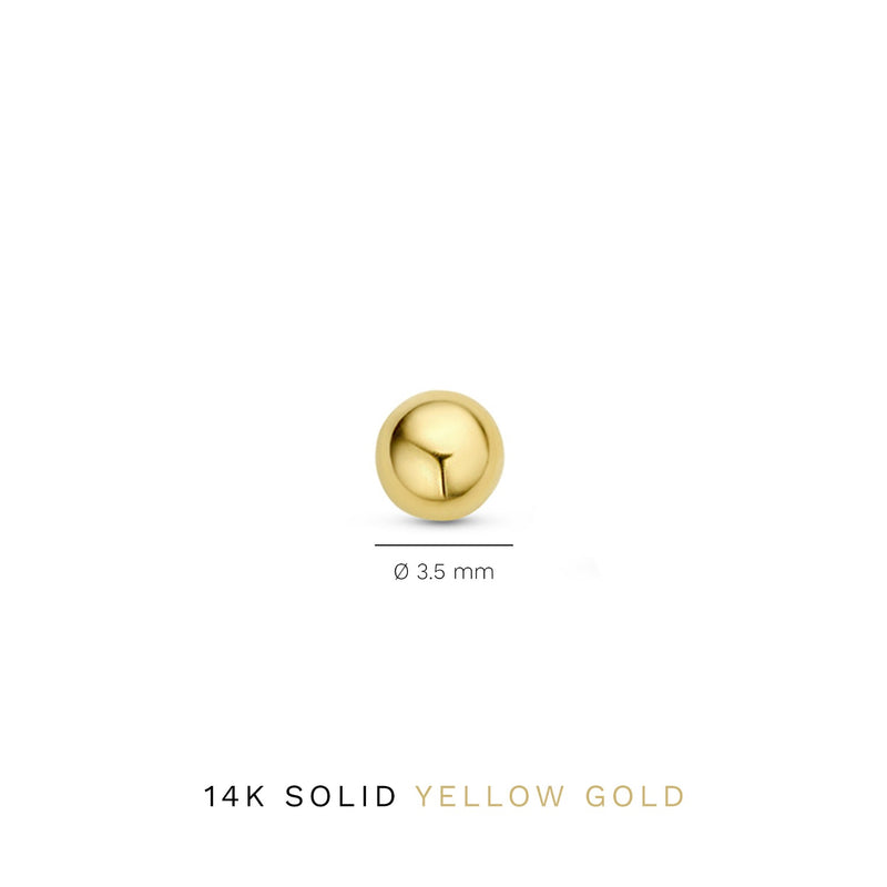 Isabel Bernard Cadeau d'Isabel 14 Karat Gold Ohrring-Set IB90175-zoom-