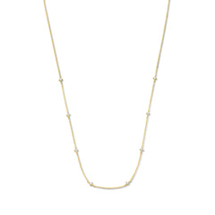 Isabel Bernard Rivoli Esmée 14 Carat Golden Necklace IB340123
