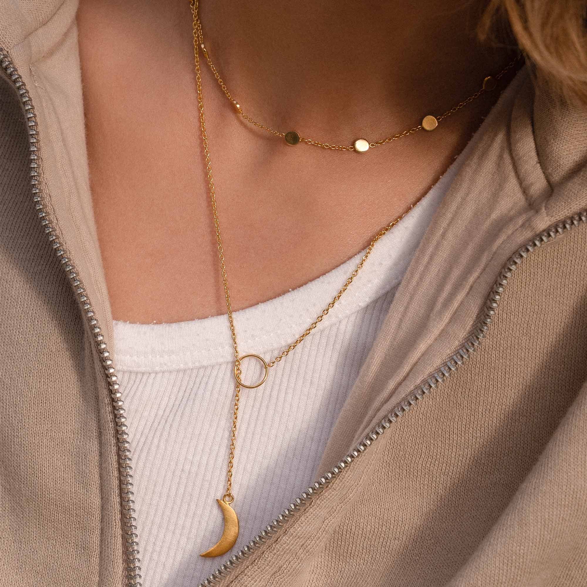 Violet Hamden 925 Sterling Silver Gold-coloured Choker VH15001