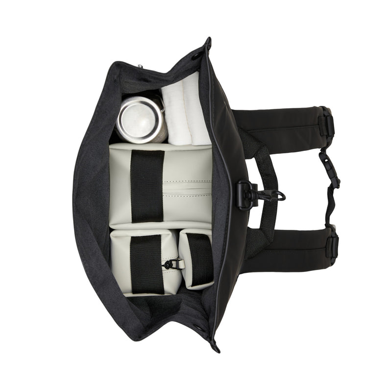 Rains Rolltop damen Rucksack Schwarz R13320-01-zoom-