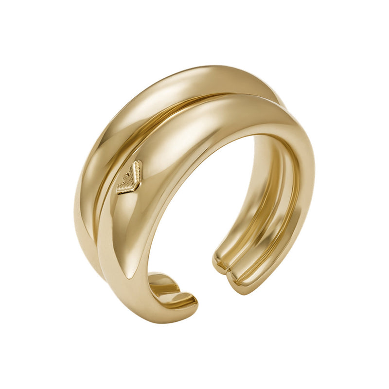 Emporio Armani Gold Coloured Ring EGS31937106.5-zoom-