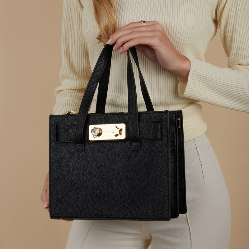 Chiara Ferragni Eye Star damen Handtasche Schwarz 75SB4BE6-ZS529-899-zoom-