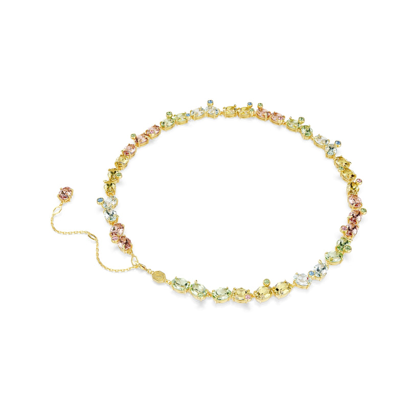 Swarovski Gema Gold Coloured Necklace 5714836-zoom-