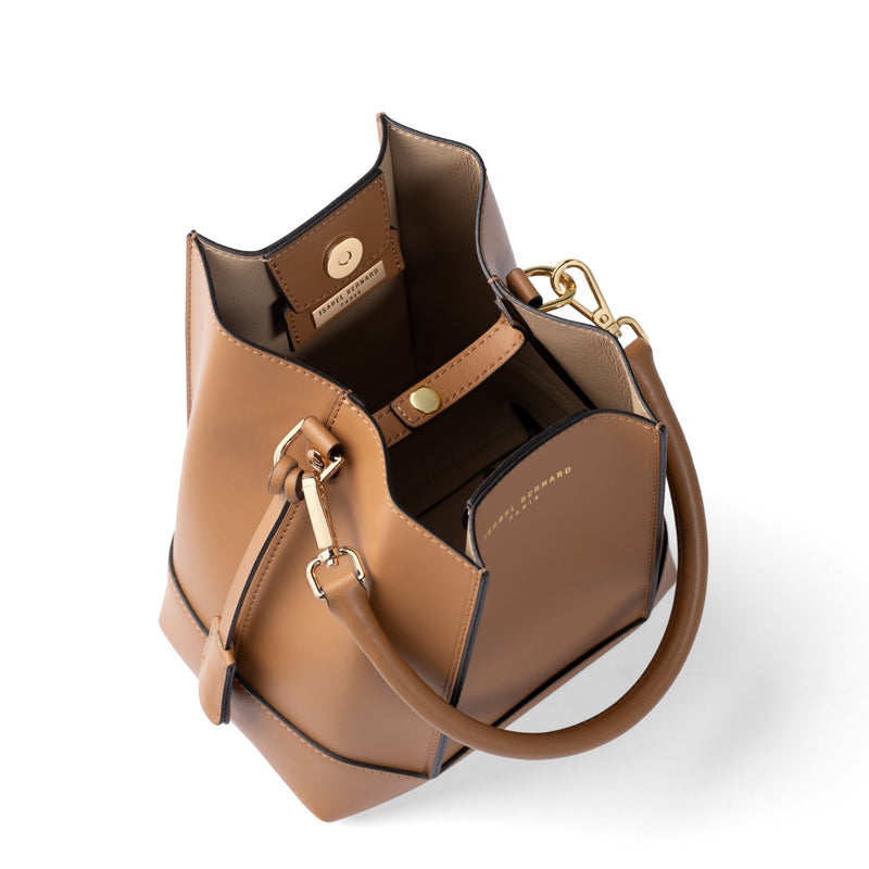 Isabel Bernard Femme Forte Minette Kamel Kalbsleder Handtasche IB21114-334-zoom-