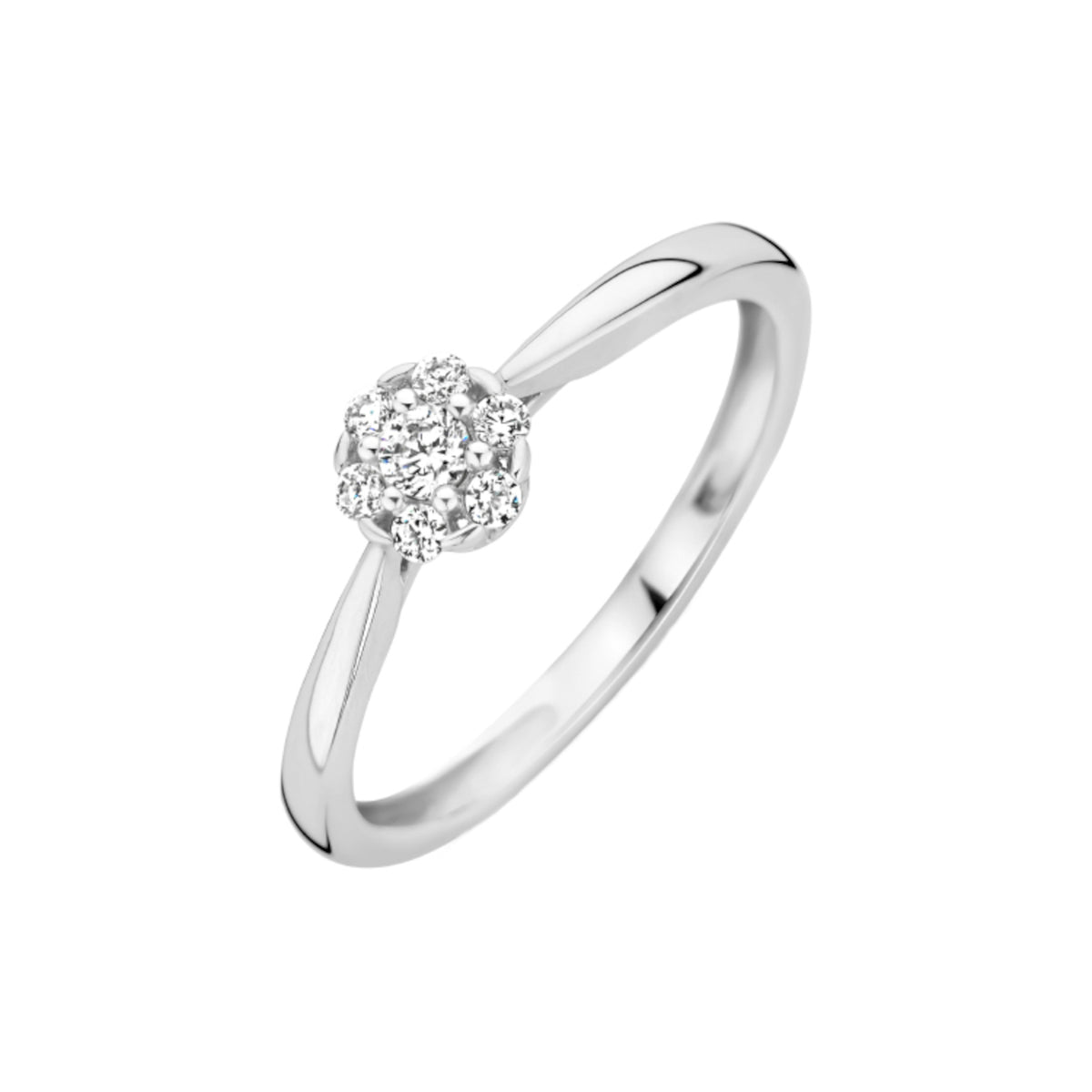 Blush 14 Carat Whitegold Ring 1248WZI/60