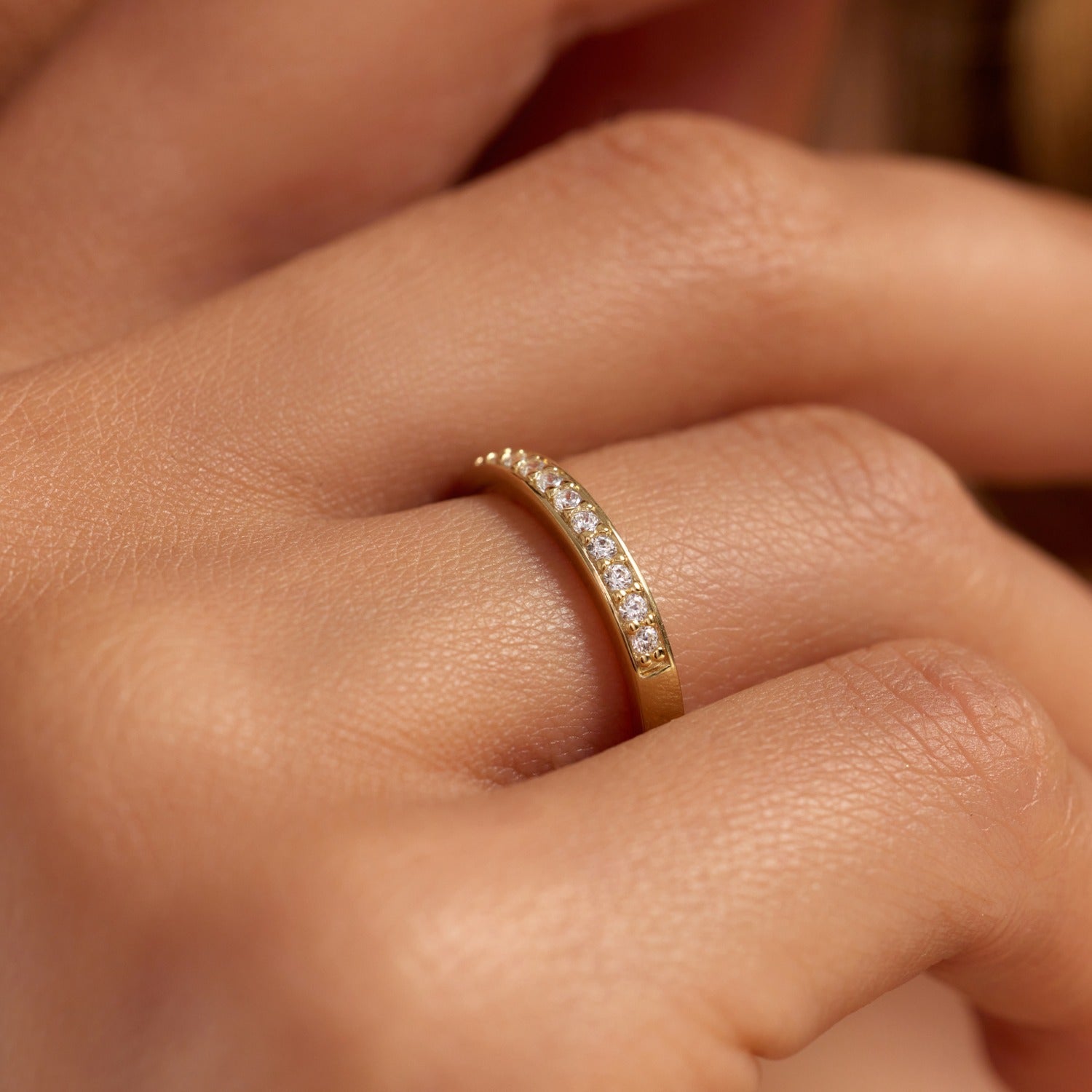 Parte Di Me Santa Maria della Base 925 sterling Silver gold plated Ring PDM33049-60