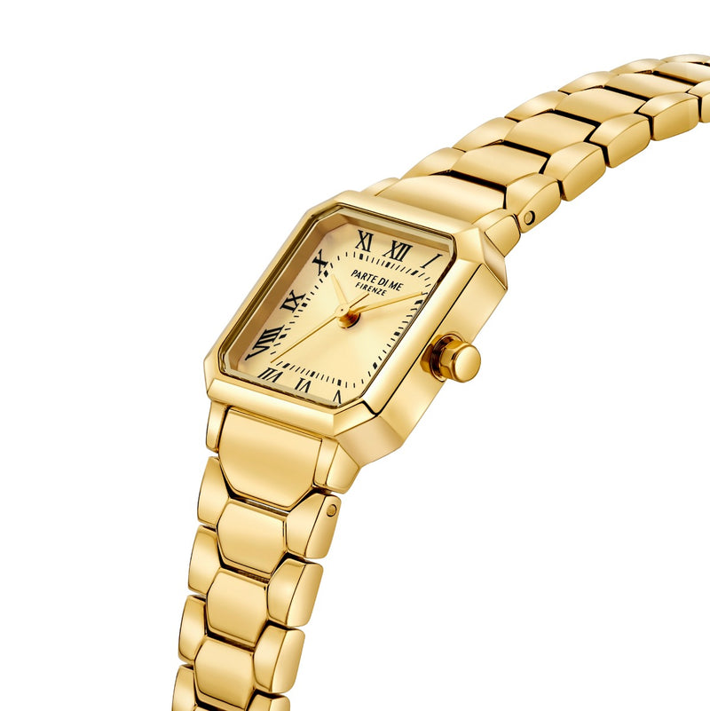 Parte di Me Orologio Square ladies watch gold coloured PDM09030-zoom-