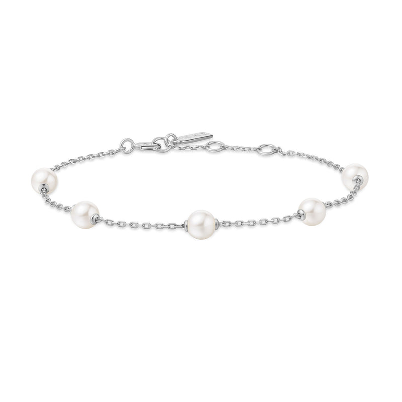 Ania Haie Miss Dainty Perlenarmband Aus 925Er Sterlingsilber AH-B065-01H-zoom-