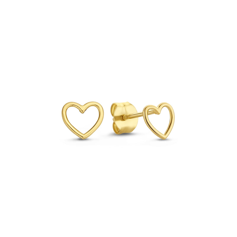 Isabel Bernard Belleville Amore 14 Karat | Gold Ohrstecker IB360232-zoom-