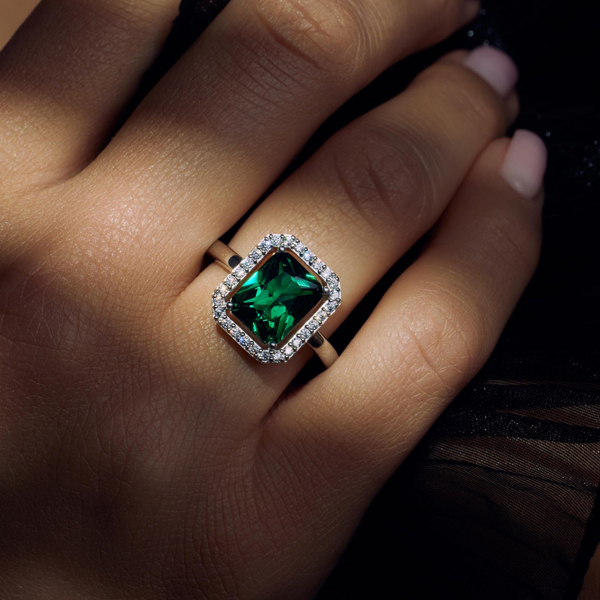 Parte di Me Mia Colore Verdi 925 sterling Silver Ring PDM33020-60