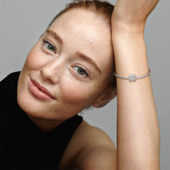 Pandora Silver CharmwithZirconia 791714CZ