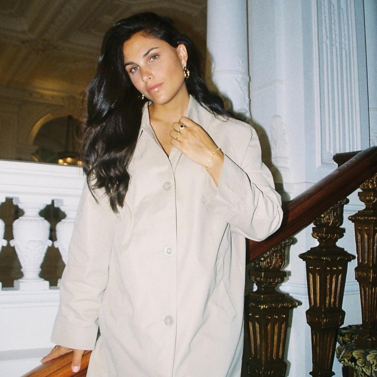 24Kae Gold Earrings 424113Y