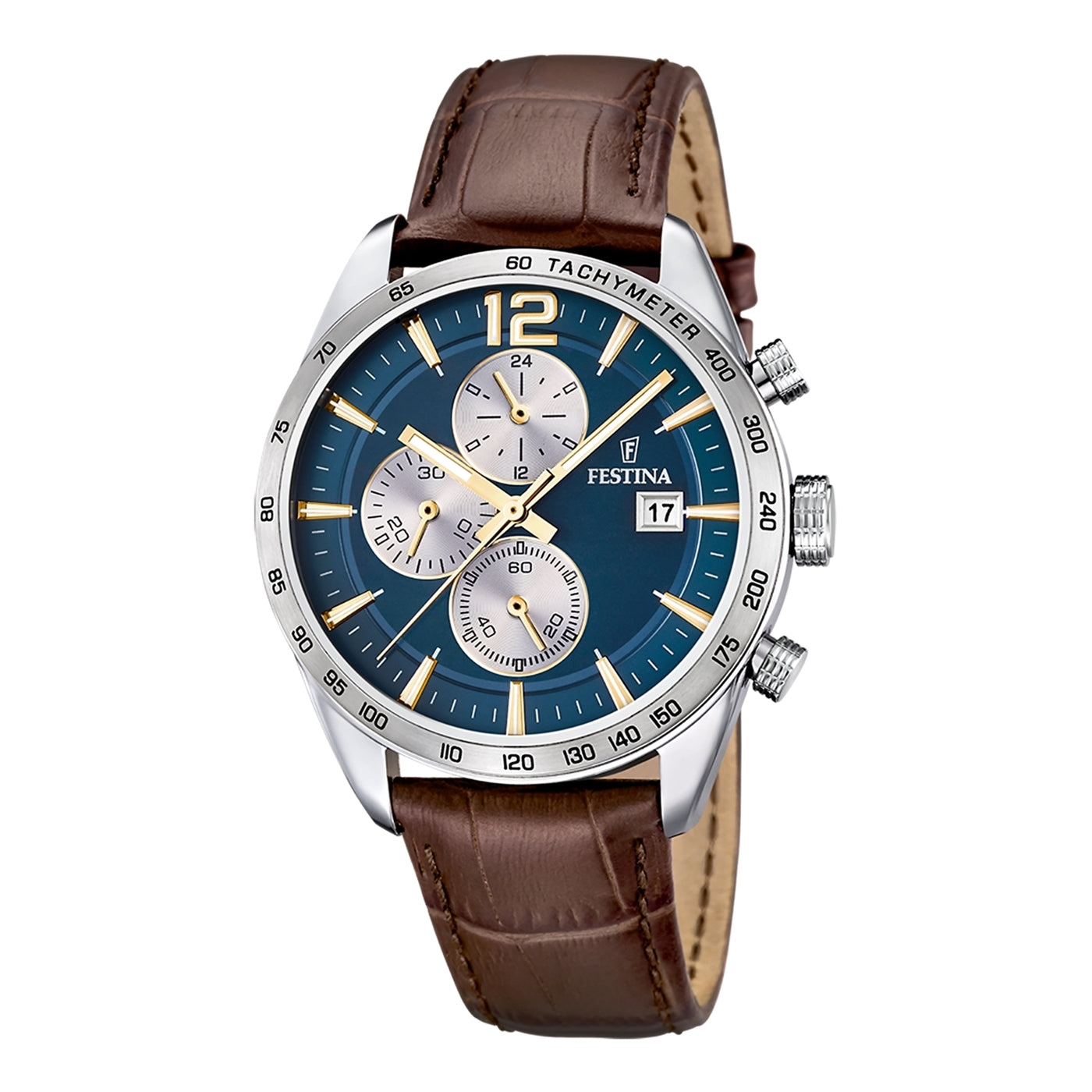 Festina Timeless Chrono Brown Watch F16760/7