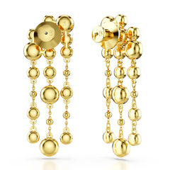 Swarovski Imber Gold Drop Earrings 5680093