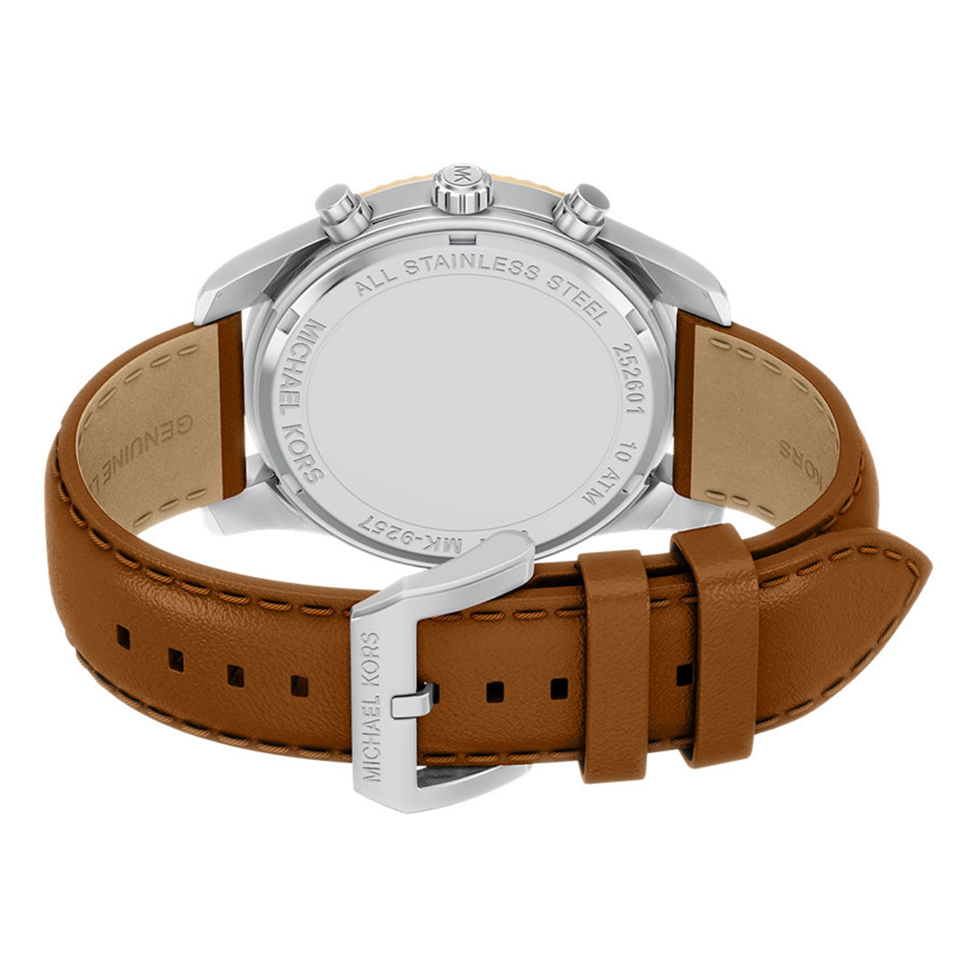 Michael Kors Lexington Round White Dial Watch MK9257