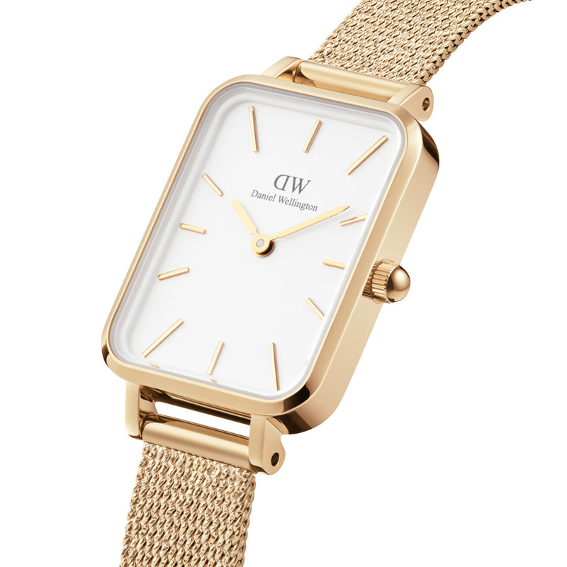 Daniel Wellington Quadro Gold damen Uhr DW00100556-zoom-