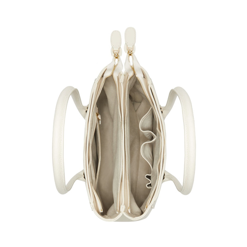 Isabel Bernard Honoré Cloe Creme Kalbsleder Handtasche IB25077-zoom-