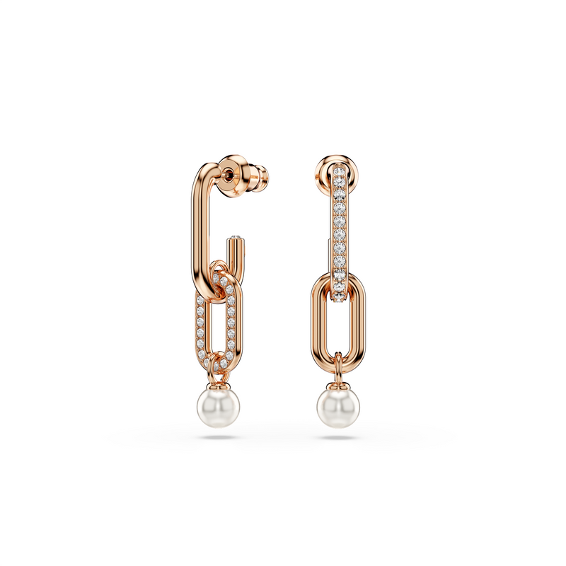 Swarovski Constella Roségoldfarbene Ohrringe 5728585-zoom-