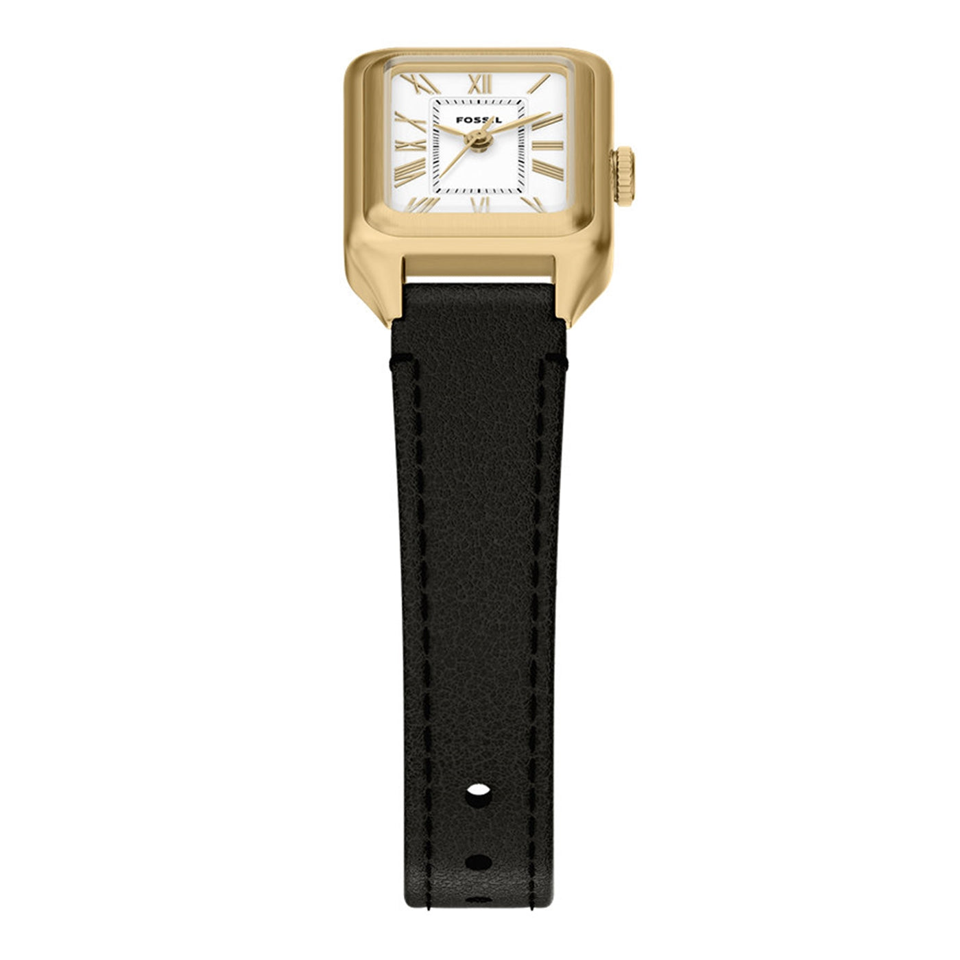 Fossil Raquel Mini Rectangular White Dial Watch ES5470