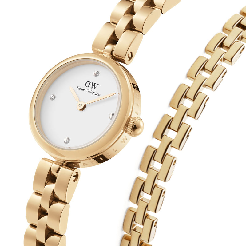 DW COMBO Elan Goldfarbenes Damen Geschenkset DW00590022-zoom-