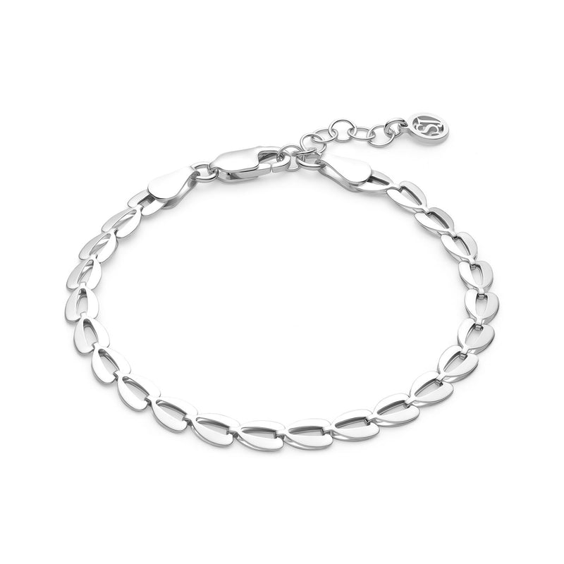 Sif Jakobs 925 Sterling Silver Heartbeat Bracelet SJ-B2752-zoom-