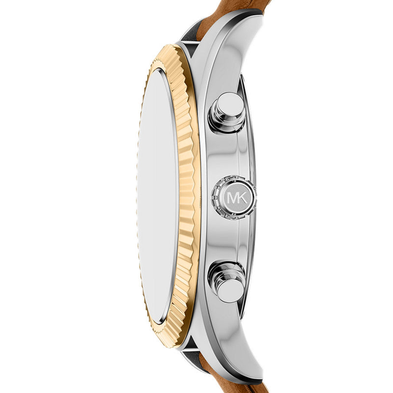 Michael Kors Lexington Round White Dial Watch MK9257-zoom-