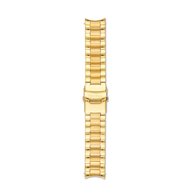 Mats Meier Strap 22mm Goldfarbene MM40002-zoom-
