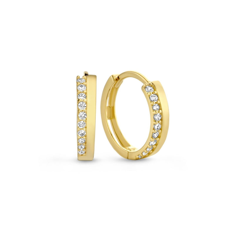 Isabel Bernard Cadeau d'Isabel 14 Karat | Gold Ohrringe Set IB90096-zoom-