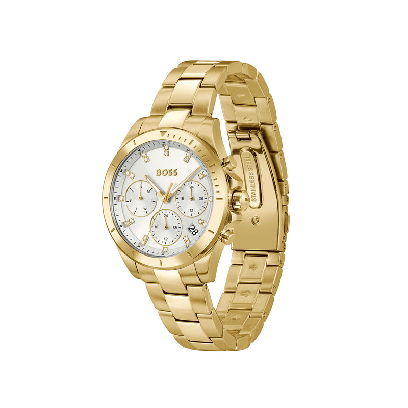 Hugo Boss Alley Goldene Damenuhr HB1502829-zoom-
