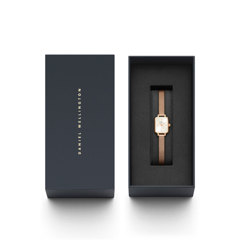 Daniel Wellington Quadro damen Uhr Roségold DW00100651-zoom-