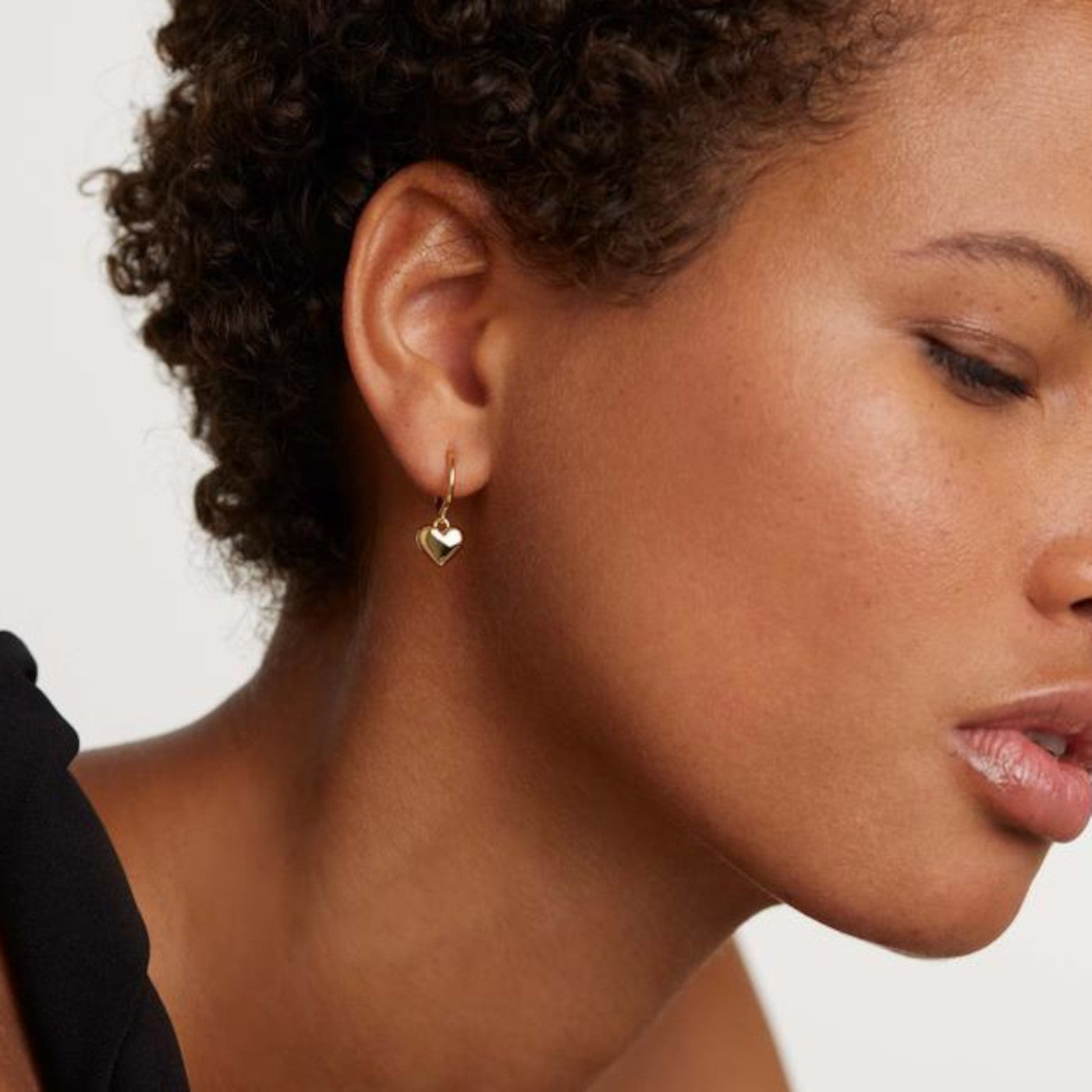 P D Paola Engrave Me 18 karat gold plated Ear Charms AR01-364-U