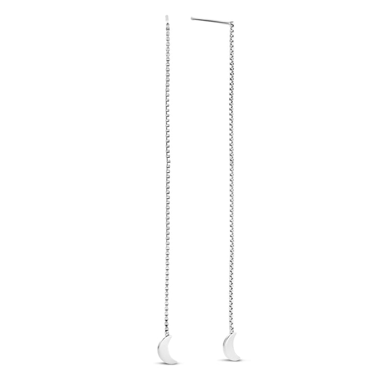 Violet Hamden Luna 925 Sterlingsilber Ohrhänger mit Monden VH16048-zoom-