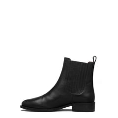 Isabel Bernard Vendôme Chey Black Calfskin Leather Chelsea Boots IB53012-001-42