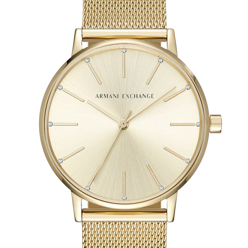 Armani Exchange Lola damen Uhr Gold AX5536-zoom-