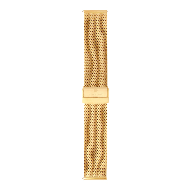Sem Lewis mitropolitan Strap 24mm Goldfarbene SL620022-zoom-