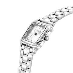 Violet Hamden Dawn Base Square Women's Watch Silver Coloured VH09034