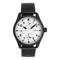 OOZOO Timepieces Black and White Men's Watch C11508