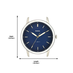 Fossil The Minimalist Silver and Blue Men's Watch FS5304