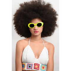 Chiara Ferragni Chiara's Fashion Yellow Sunglasses 20496140G50IR