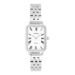 OOZOO Vintage Silver and White Women's Watch C20413