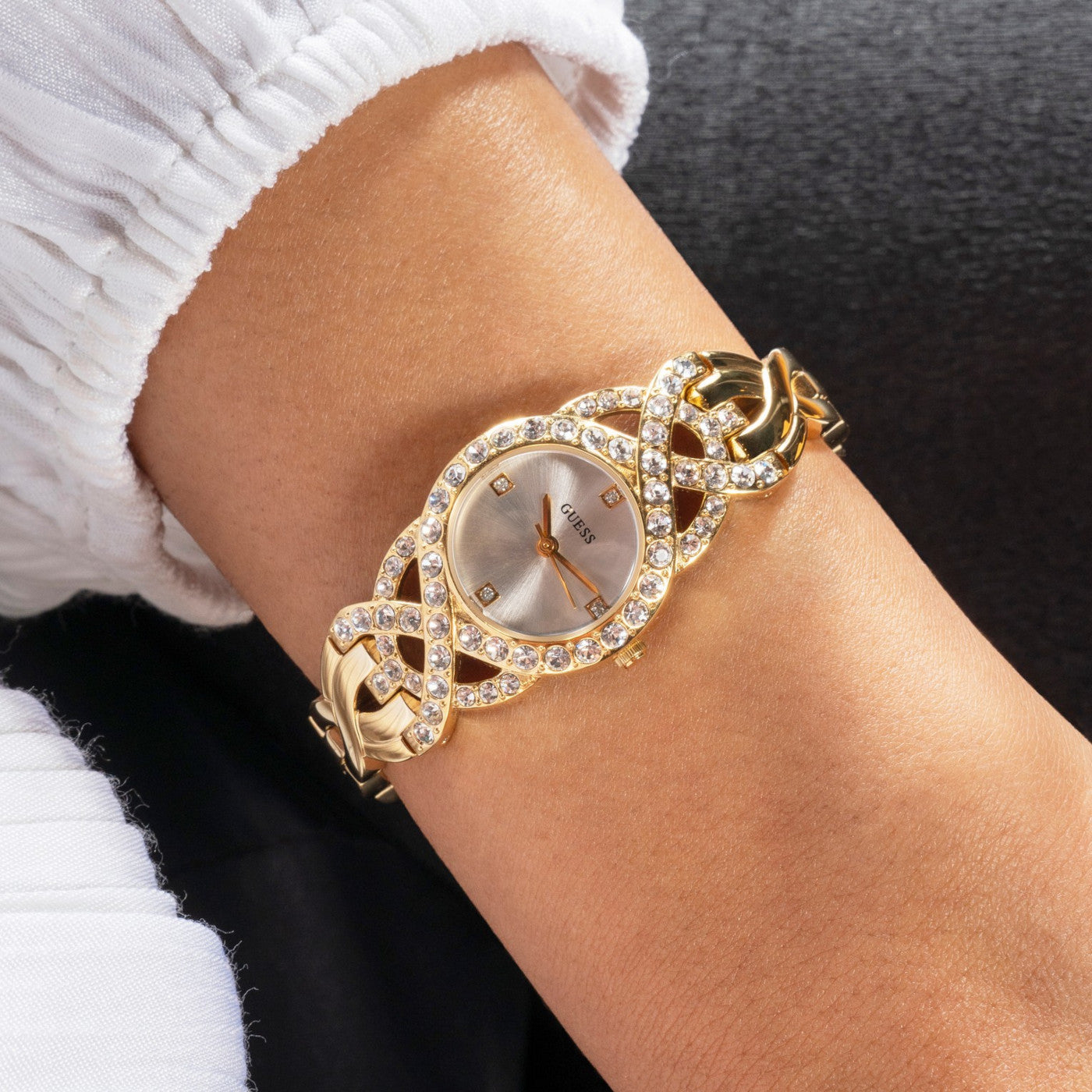 Guess Adorn Gold Watch GW0682L2