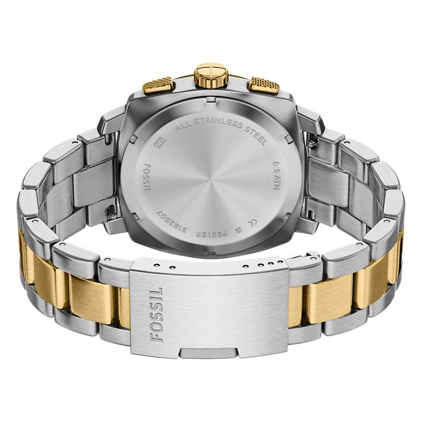 Fossil Machine Round Black Dial Watch FS6159