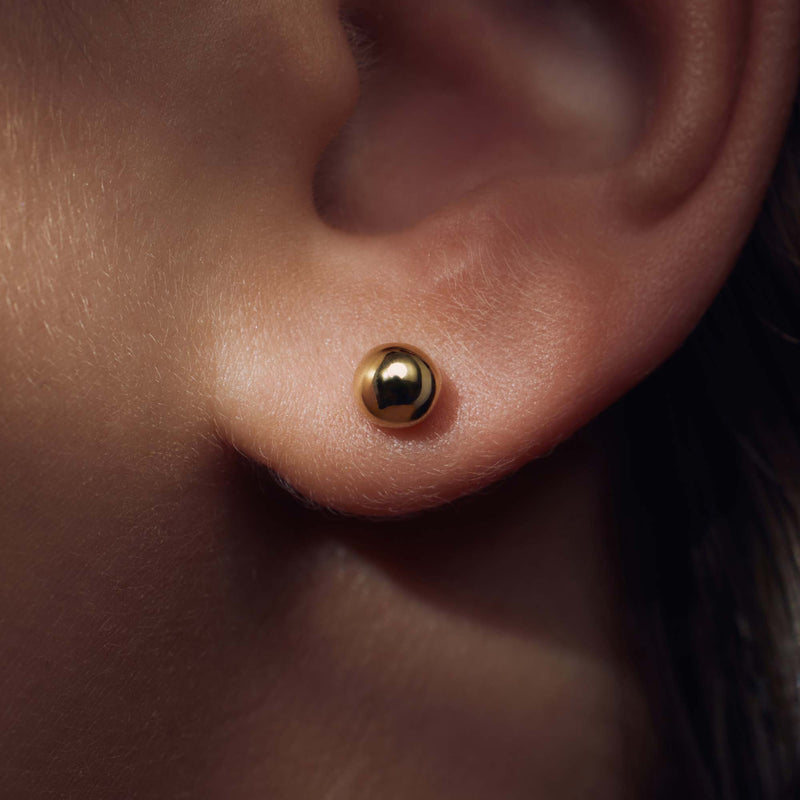 Parte Di Me Bibbiena Poppi damen Ohrknöpfe 585 Vergoldung PDM36166-zoom-