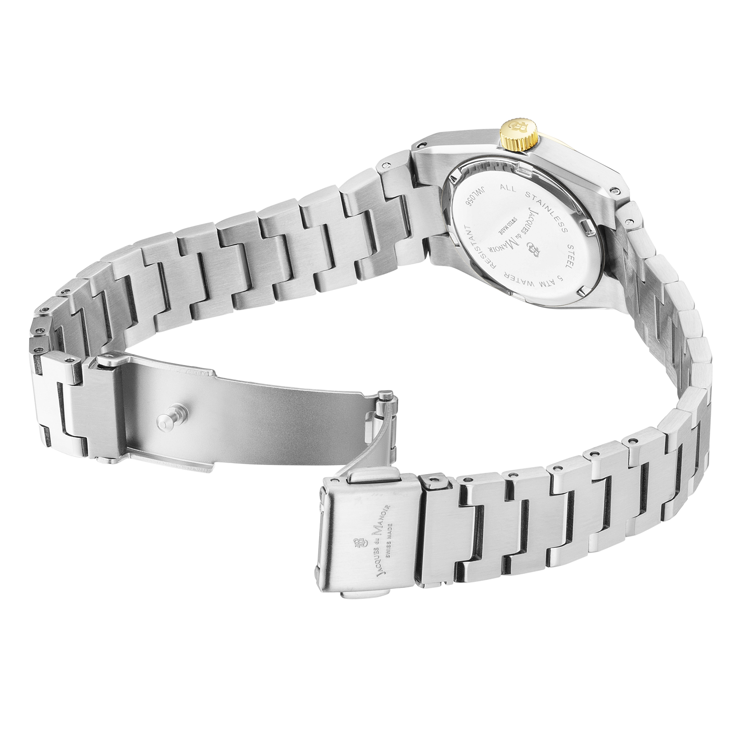 Jacques Du Manoir Horizon Ladies 25mm White MOP Women's Watch JWL05603