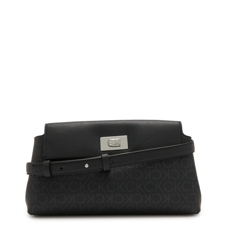 Calvin Klein Push Schwarze Schultertasche K60K6121430GJ-zoom-