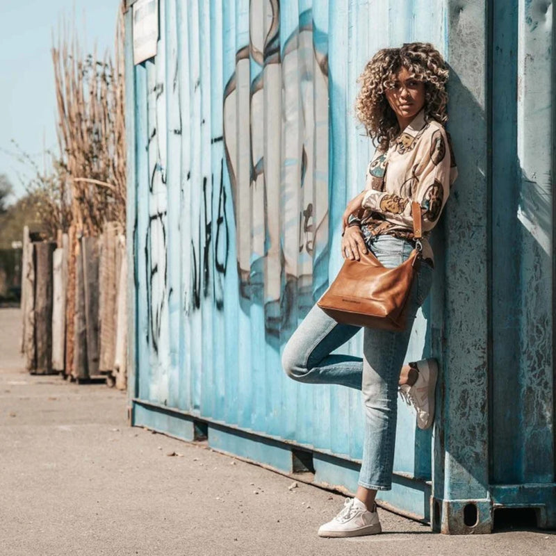 The Chesterfield Brand Amelia damen Schultertasche Kognak C48.046831-zoom-